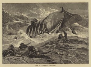 Le canot de sauvetage renversé - Charles J. Staniland